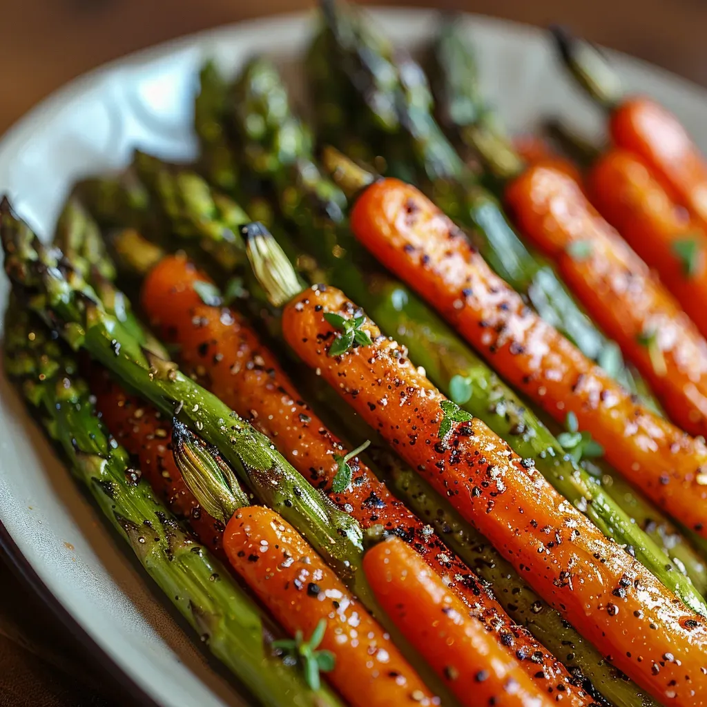 Delicious Roasted Asparagus and Carrots Recipe