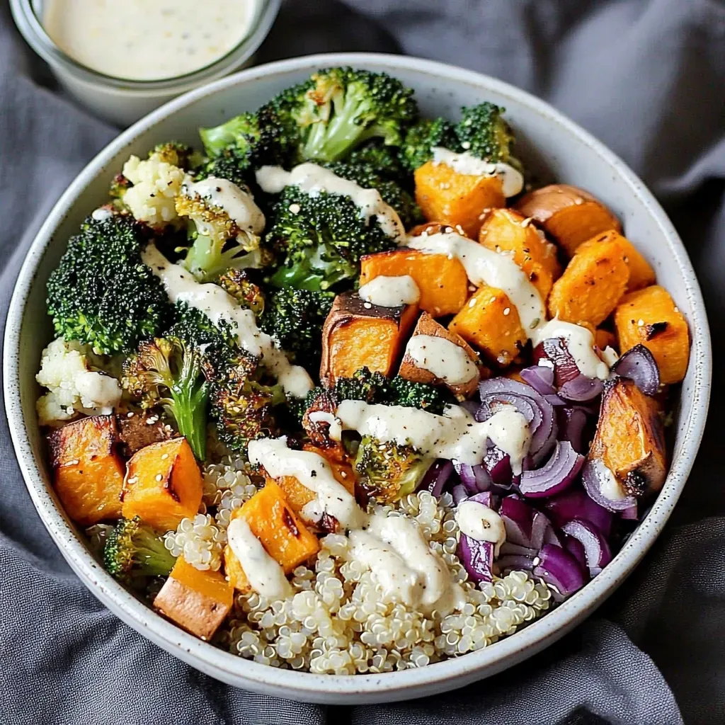 Delicious Roasted Vegetable Quinoa Bowl Recipe
