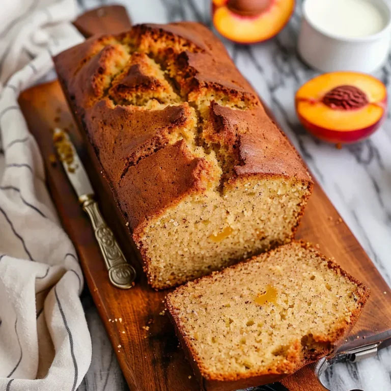 Delicious Southern Peach Bread Recipe