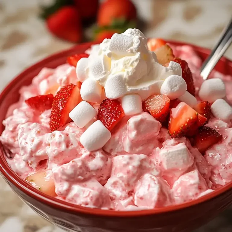 Delicious Strawberry Fluff Salad Recipe