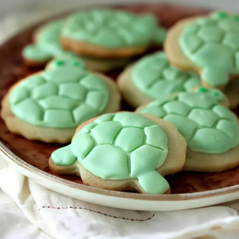 Delicious Turtle Sugar Cookies Recipe