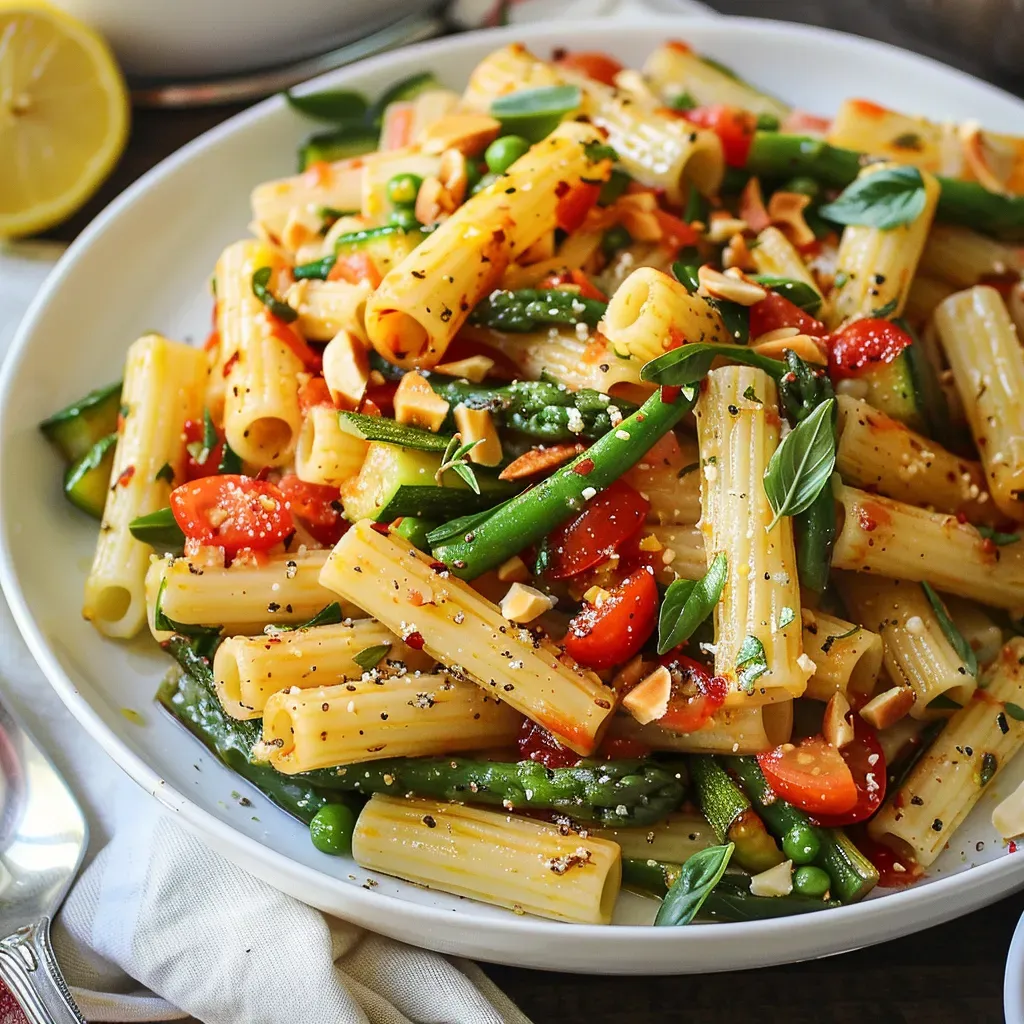 Delicious Vegan Pasta Primavera Recipe