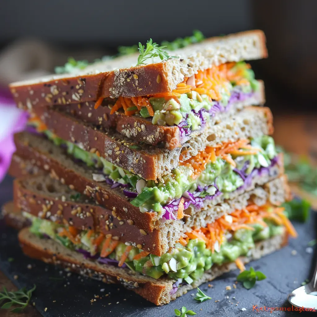 Delicious Vegetarian Tea Sandwiches Recipe