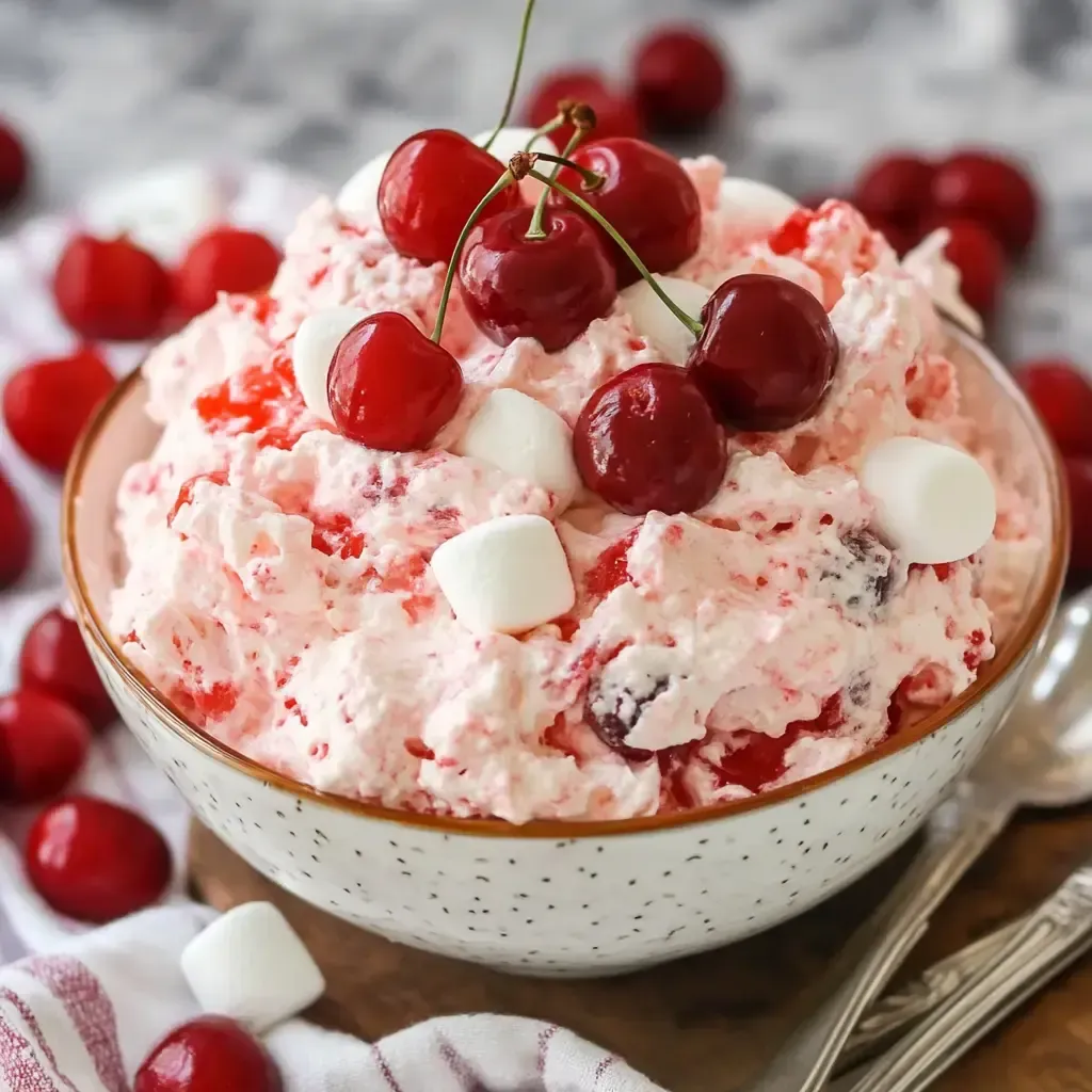 Easy Cherry Cheesecake Fluff Recipe
