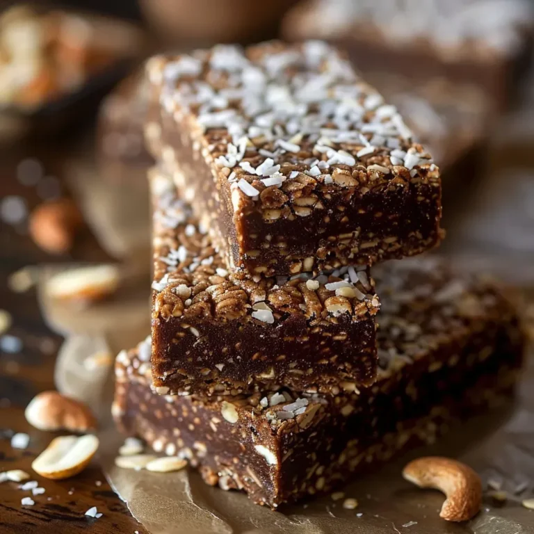 Easy No-Bake Lamington Bars Recipe