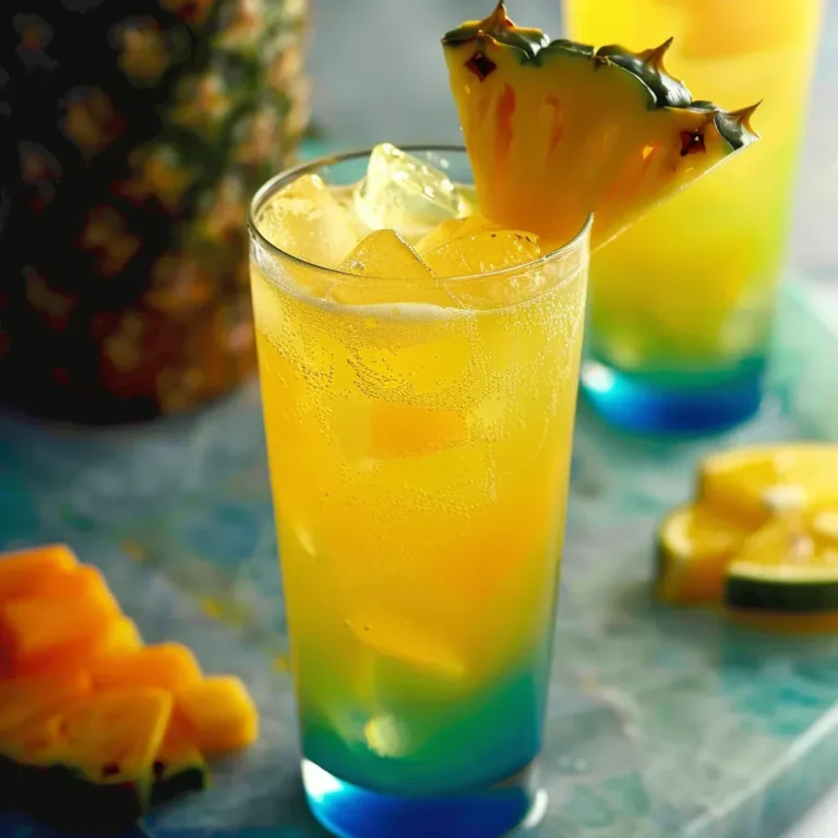 Exotic Pineapple Mango Lemonade Recipe