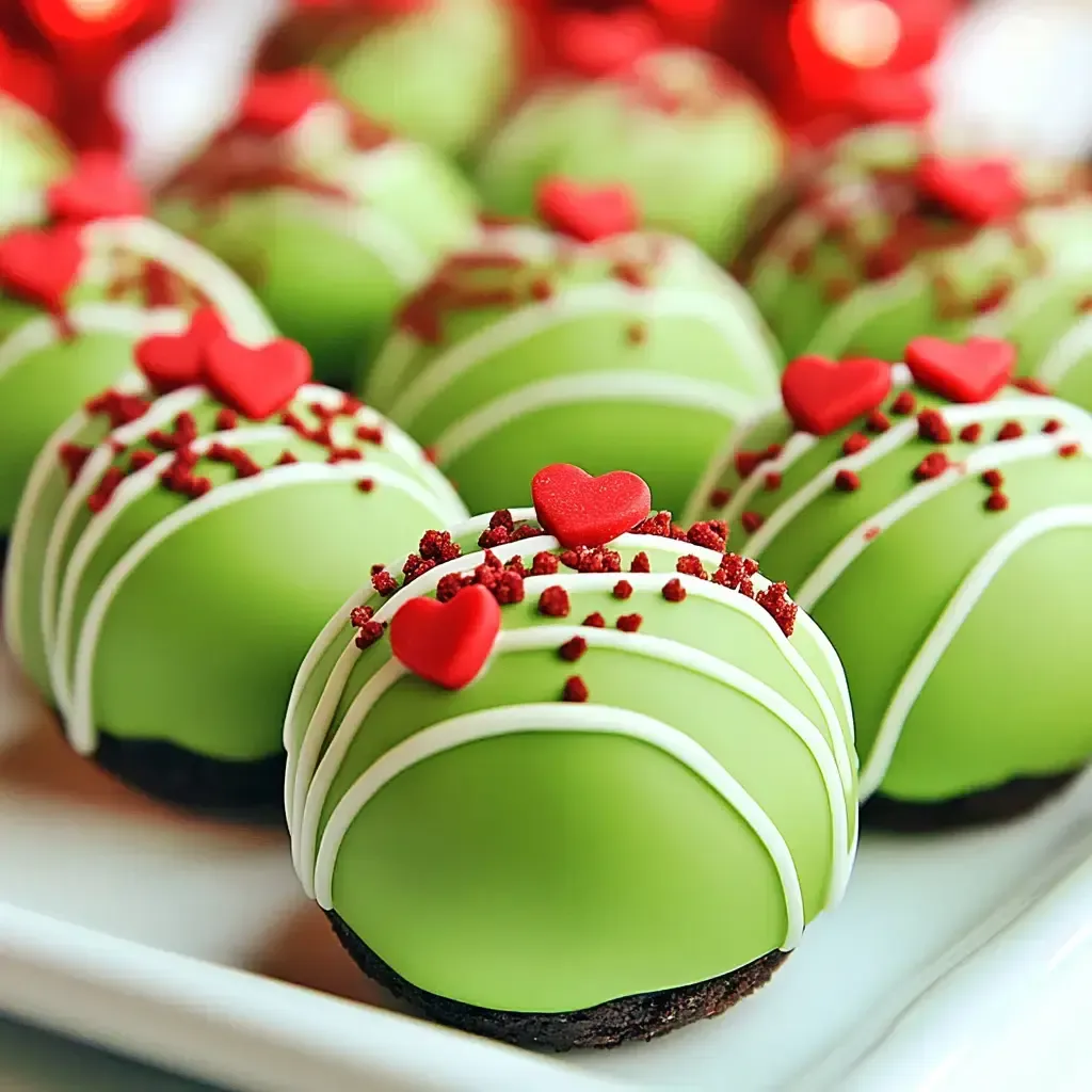 Festive Grinch Oreo Balls Recipe