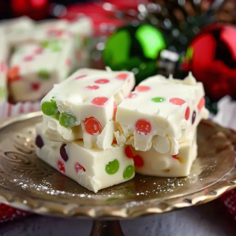 Festive Marshmallow Nougat Holiday Recipe