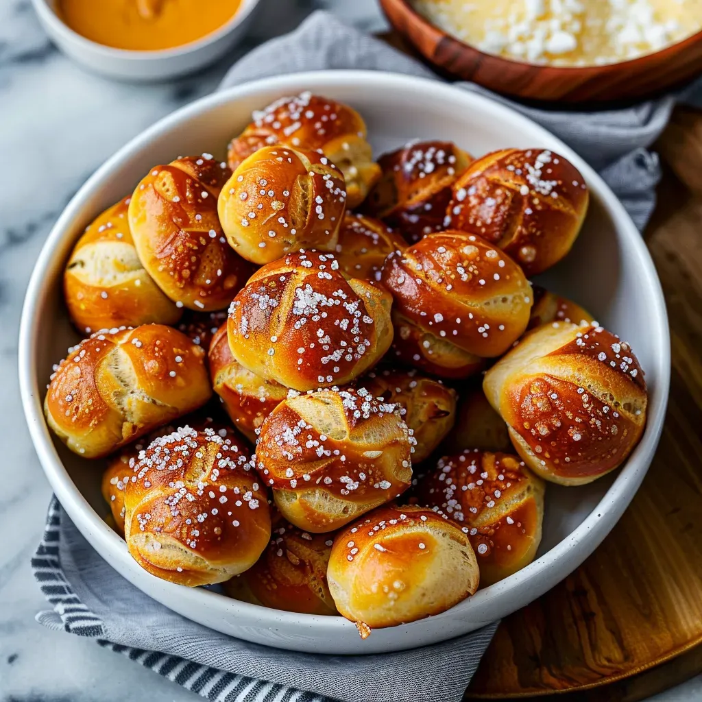 Fluffy Soft Pretzel Bites Recipe