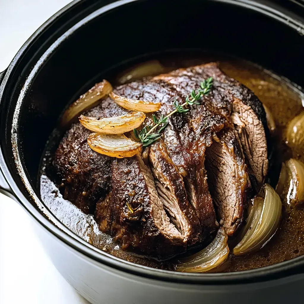 French Onion Pot Roast: Hearty and Comforting Recipe