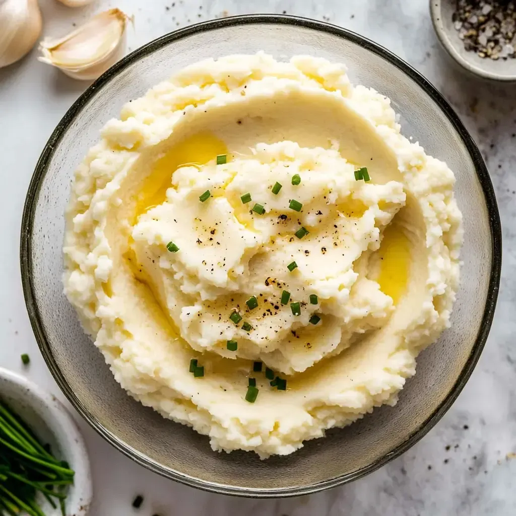 Garlic Cauliflower Mash: Creamy and Delicious Low-Carb Recipe
