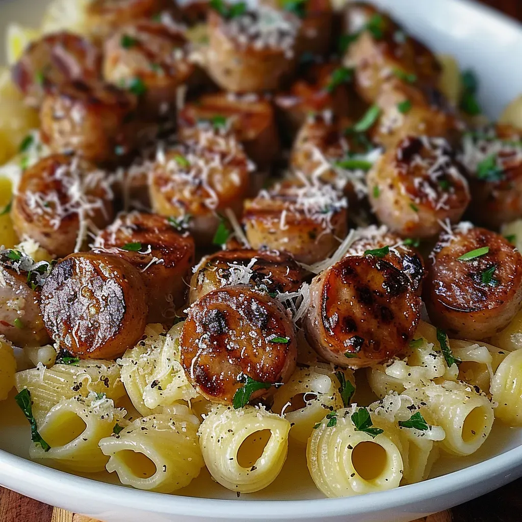 Garlic Sausage Pasta: Creamy and Flavorful Recipe