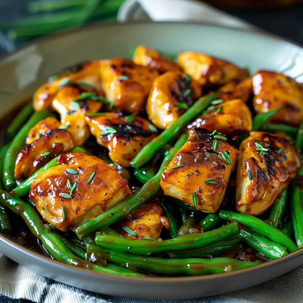 Green Bean Chicken Stir-Fry