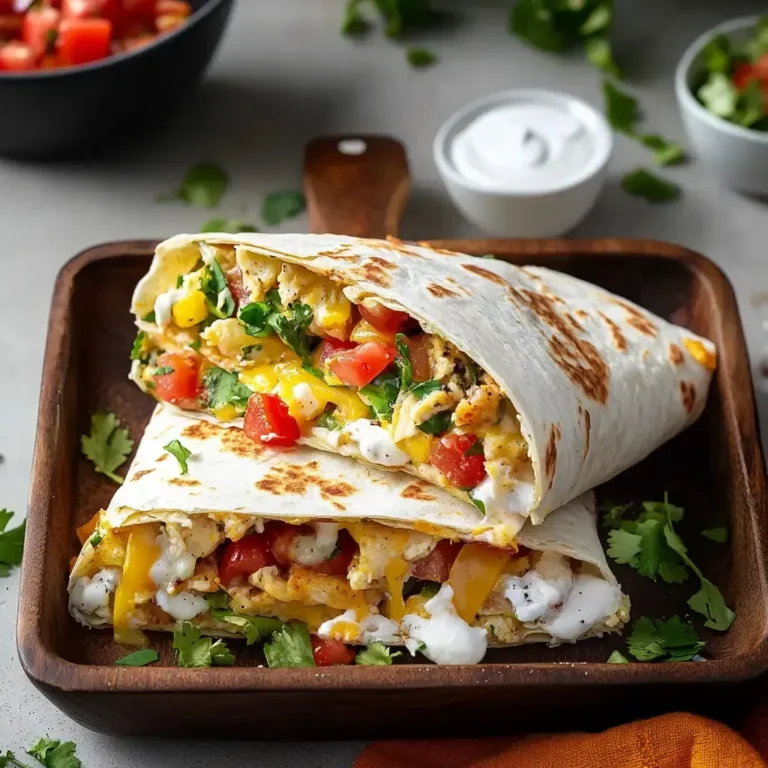 Hearty Breakfast Burrito Recipe