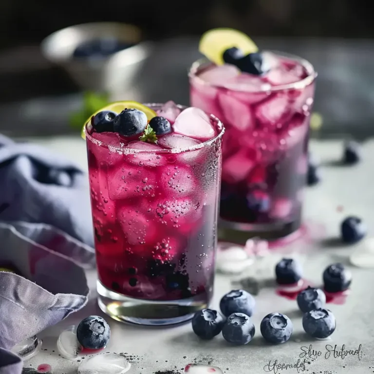 Homemade Blueberry Soda: Refreshing and Easy Recipe