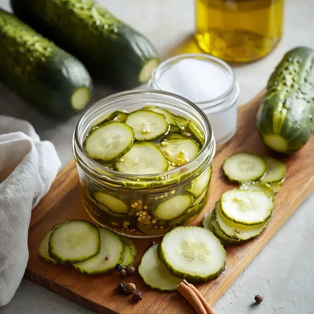 Homemade Crunchy Bread and Butter Pickles Recipe