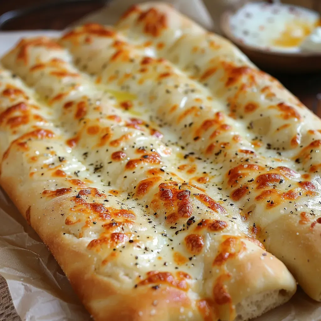 Irresistible Cheesy Breadsticks Recipe