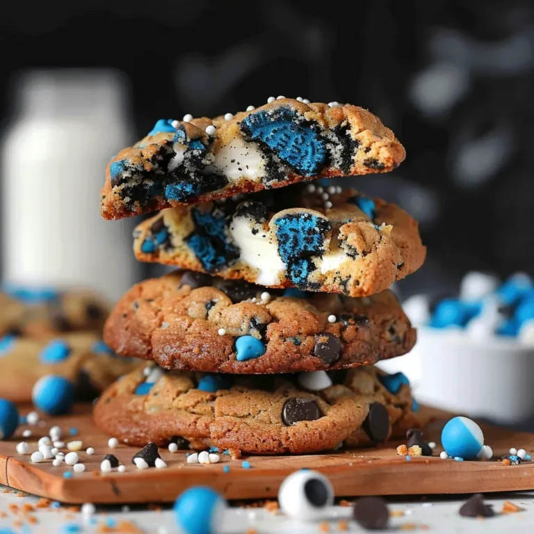 Irresistible Cookie Monster Chocolate Chip Cookies