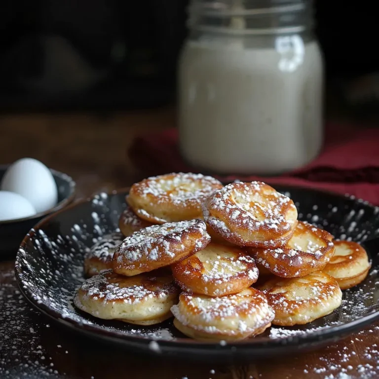 Irresistible Dutch Pancakes: Authentic Poffertjes Recipe