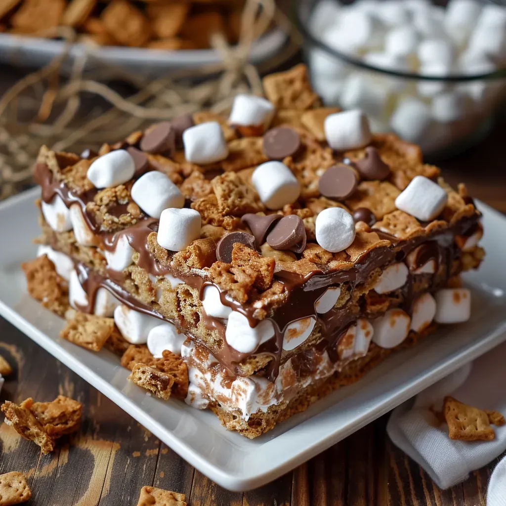 Irresistible Golden Grahams S'Mores Bars Recipe
