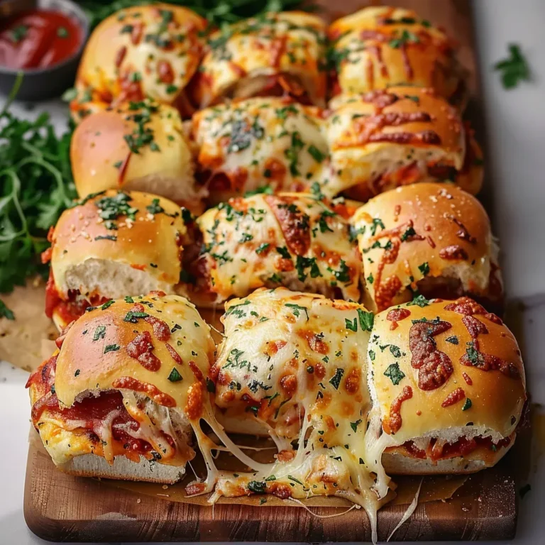 Irresistible Mini Pepperoni Pizza Sliders