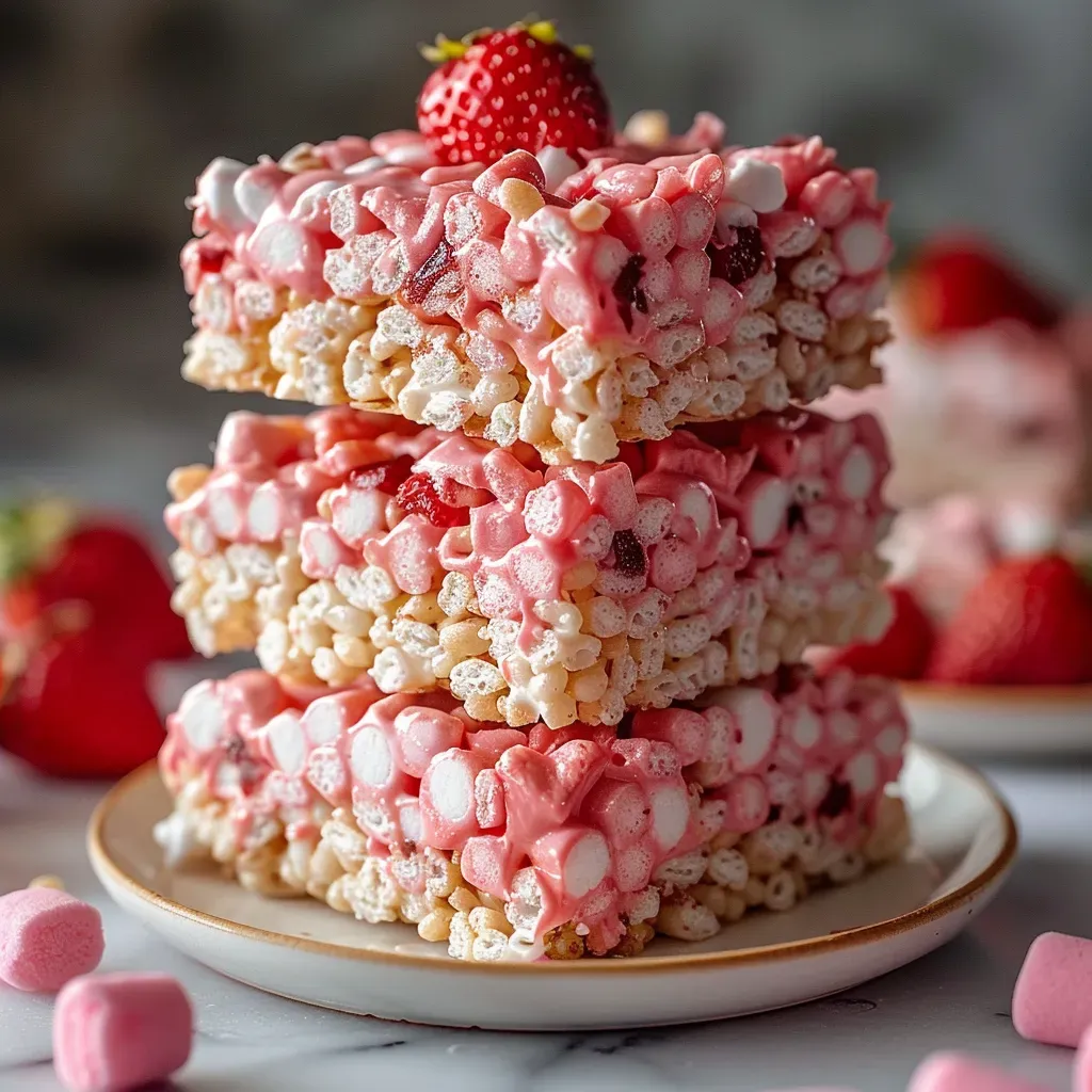 Irresistible Strawberry Rice Krispie Treat Recipe