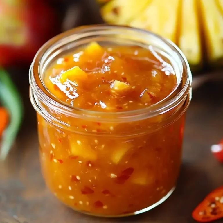 Irresistible Sweet and Spicy Pineapple Jelly