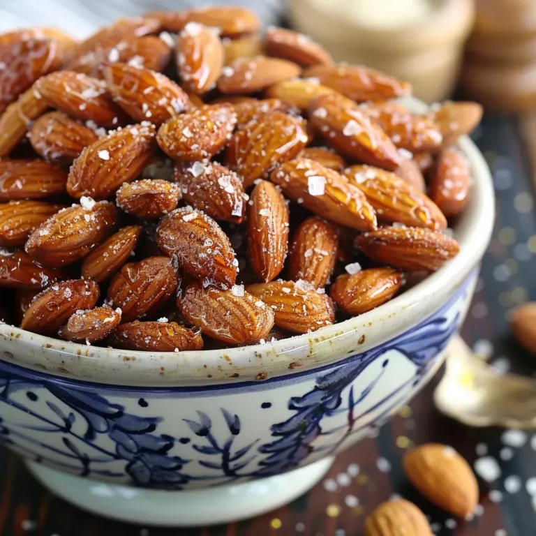 Irresistible Sweet and Spicy Roasted Almonds