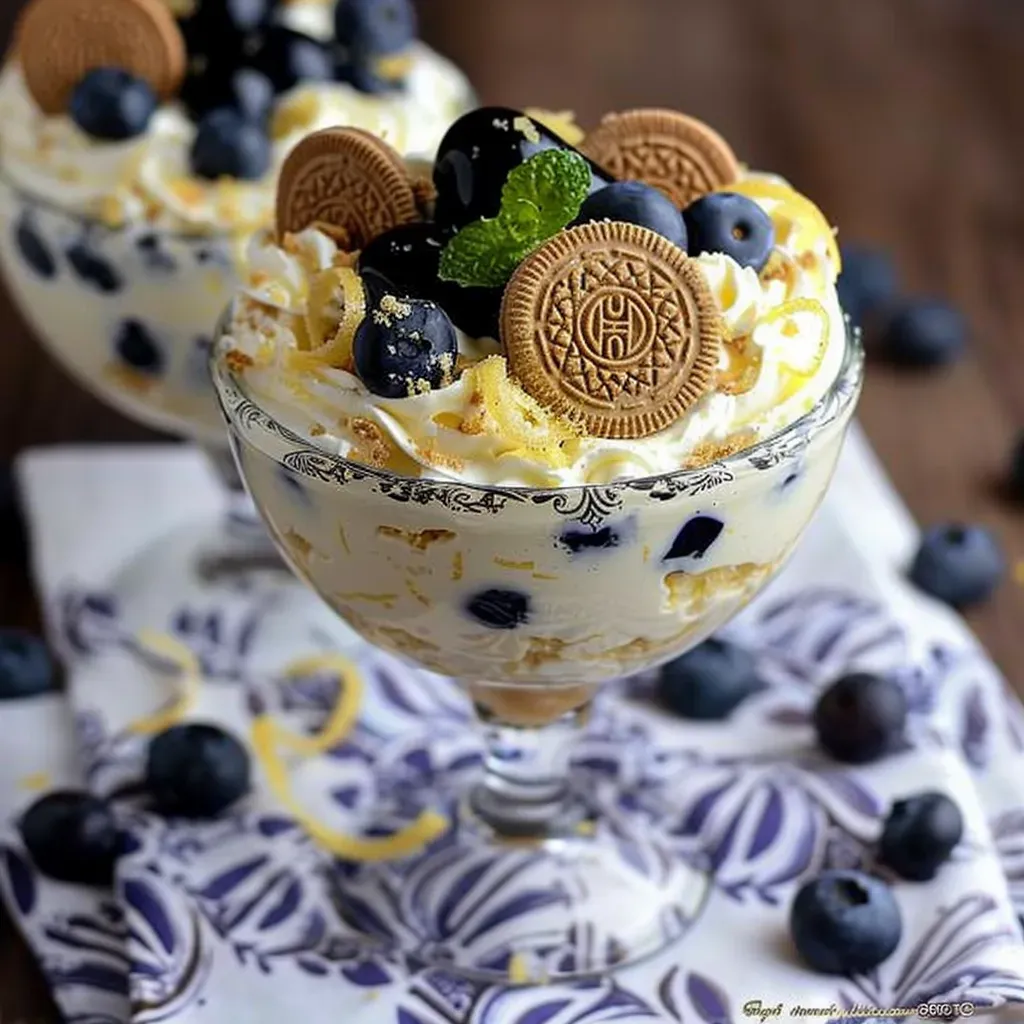 Lemon Blueberry Delight: Golden and Delicious