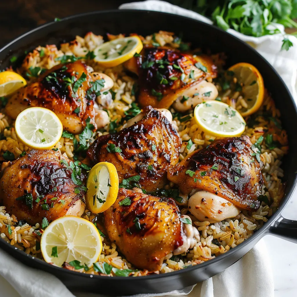Mediterranean Chicken One-Pan Dinner