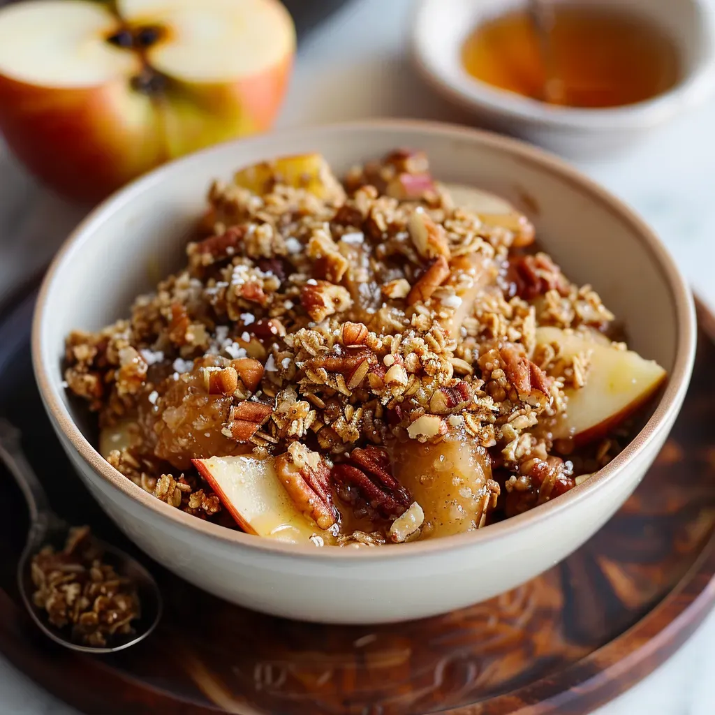 Nutritious Apple Crumble: Easy Breakfast Recipe
