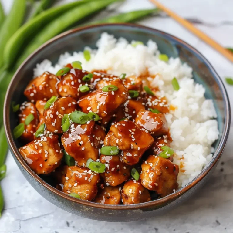 Nutritious Sesame Chicken Bowl Recipe