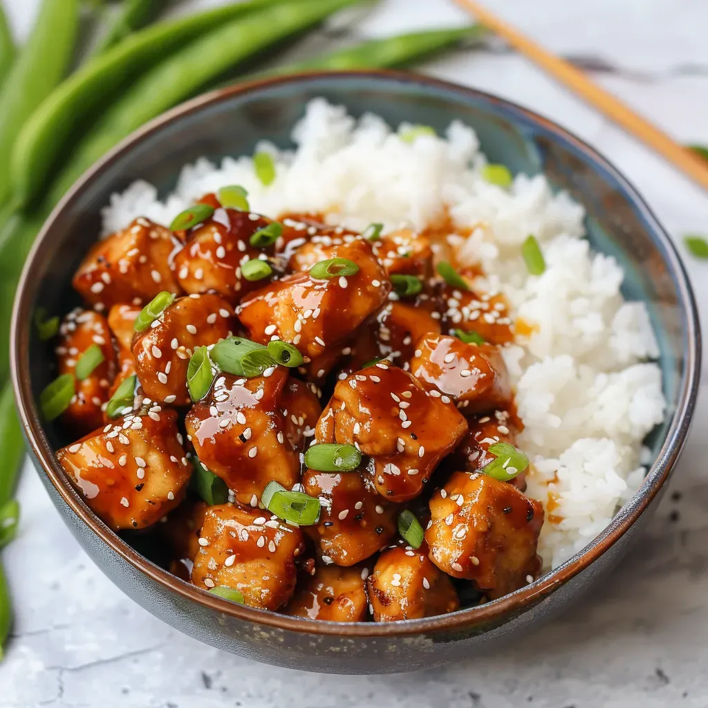Nutritious Sesame Chicken Bowl Recipe