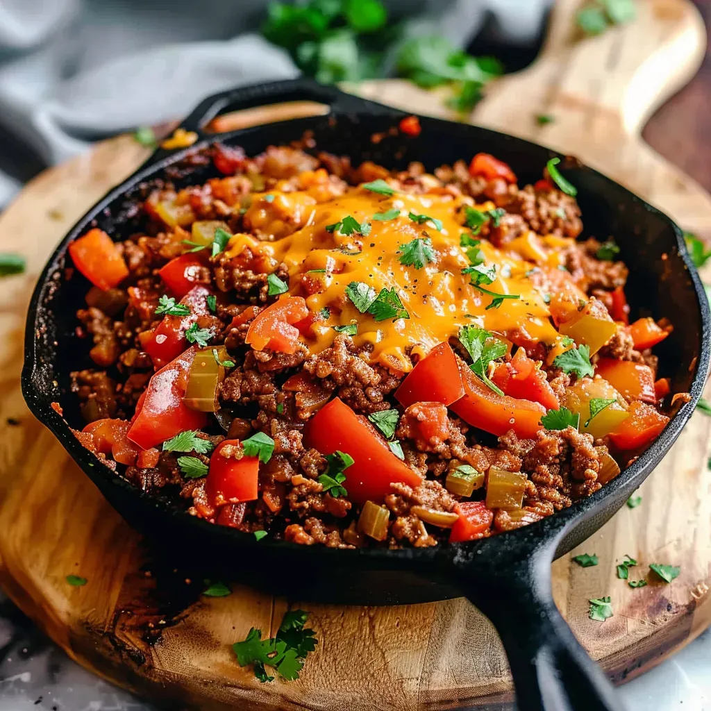 One-Pan Unstuffed Pepper Skillet Recipe