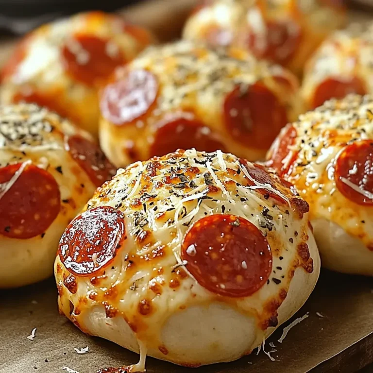 Pepperoni Pizza Bombs: Cheesy and Delicious Recipe
