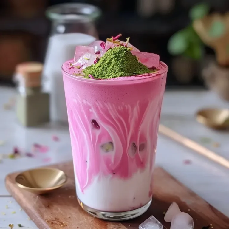 Pink Iced Latte Recipe: Refreshing and Delicious