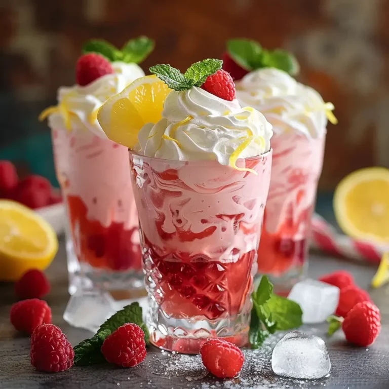 Pink Lemonade Whipped Drink Recipe