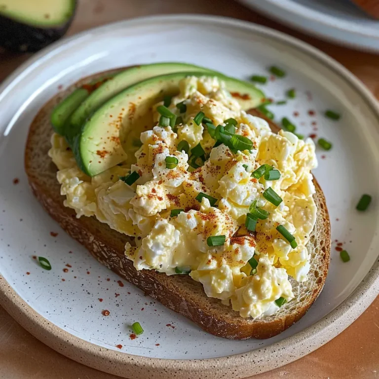 Protein-Packed Egg Salad with Cottage Cheese - Mayo-Free