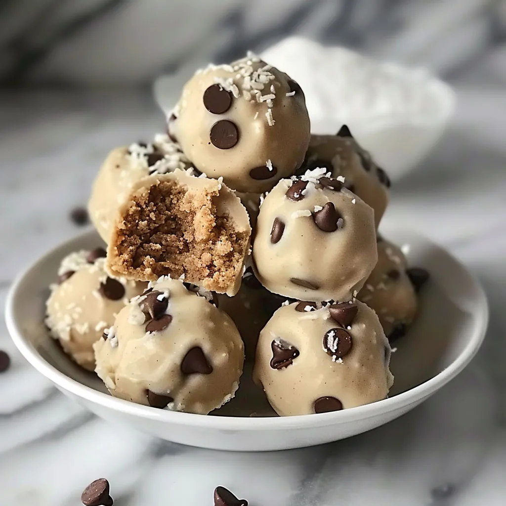 Protein-Packed Greek Yogurt Cookie Dough Bites