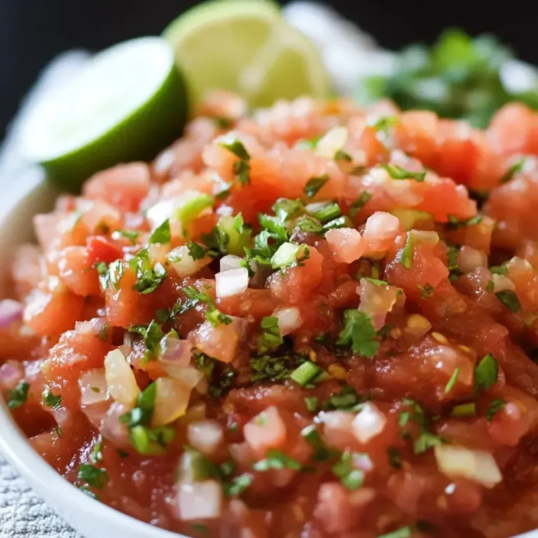 Quick and Easy 5-Minute Restaurant-Style Salsa