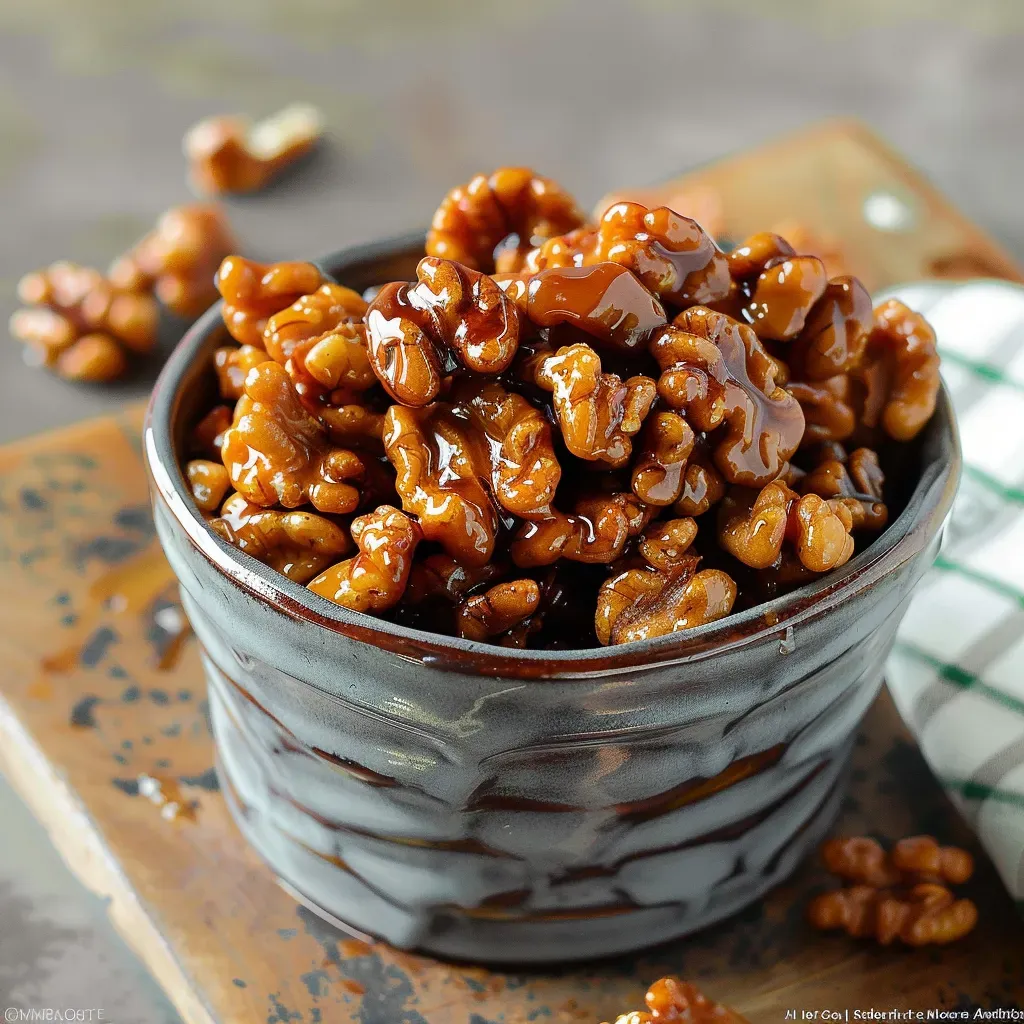 Quick and Easy Caramelized Walnuts Recipe