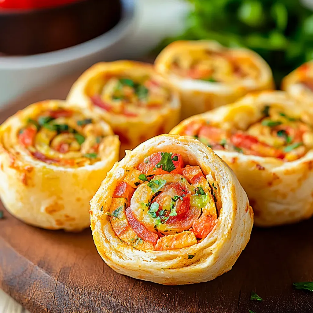 Quick Cream Cheese Mexican Pinwheels
