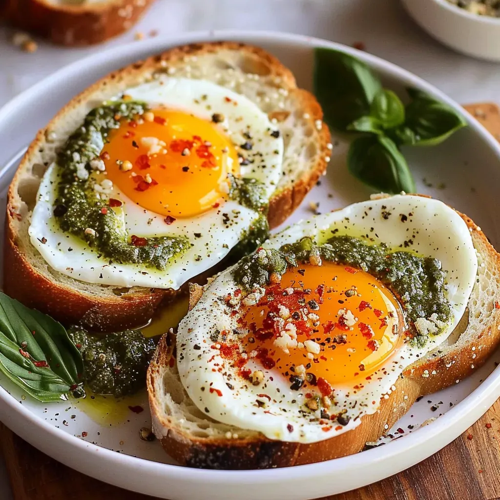 Quick Pesto Egg Recipe