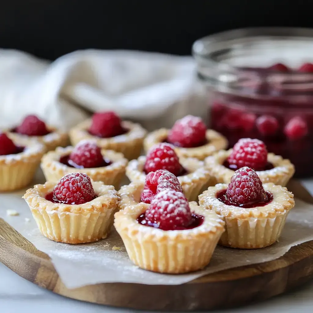 Raspberry Almond Mini Tarts Recipe