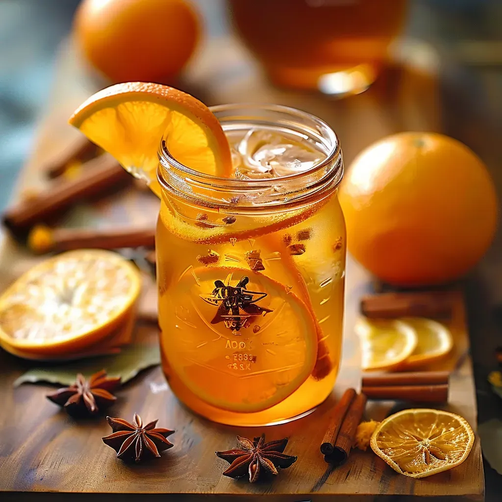 Refreshing Orange Cinnamon Iced Tea Recipe