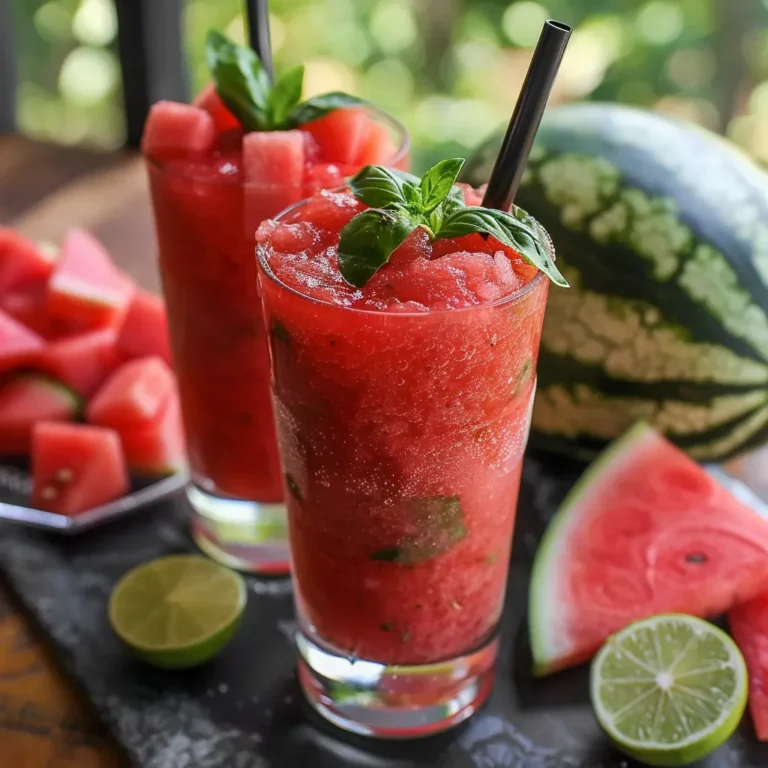 Refreshing Watermelon Slushie Recipe