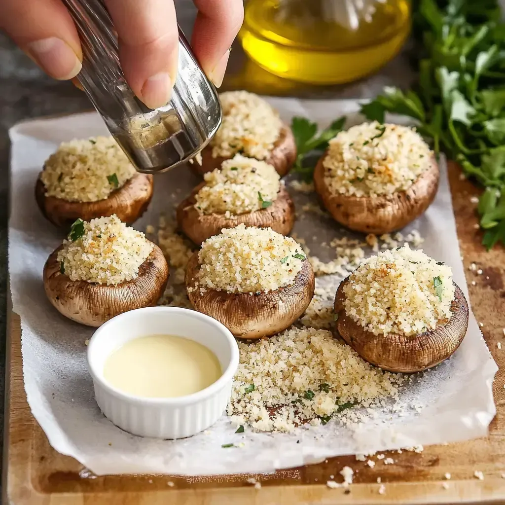 Savory and Delicious Stuffed Mushroom Recipe