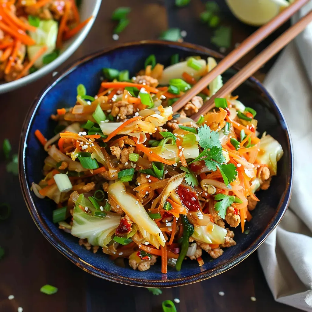 Savory and Healthy Cabbage Stir Fry Recipe
