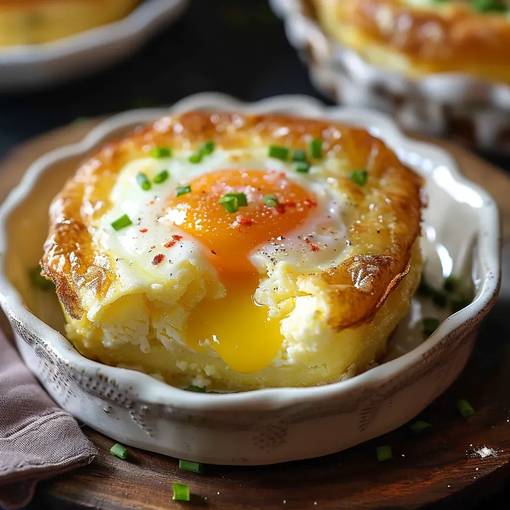 Savory Baked Eggs Casserole: Easy Breakfast Recipe