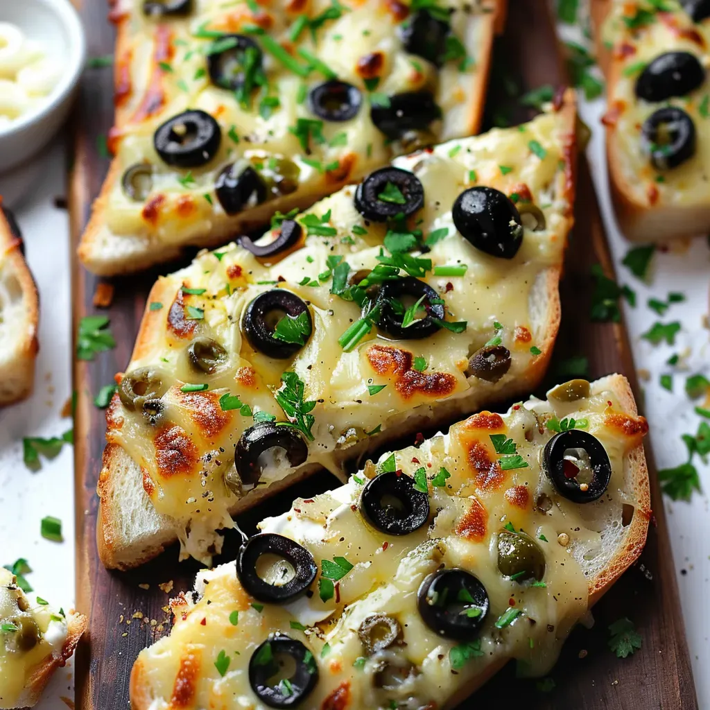 Savory Cheesy Olive Bread Recipe